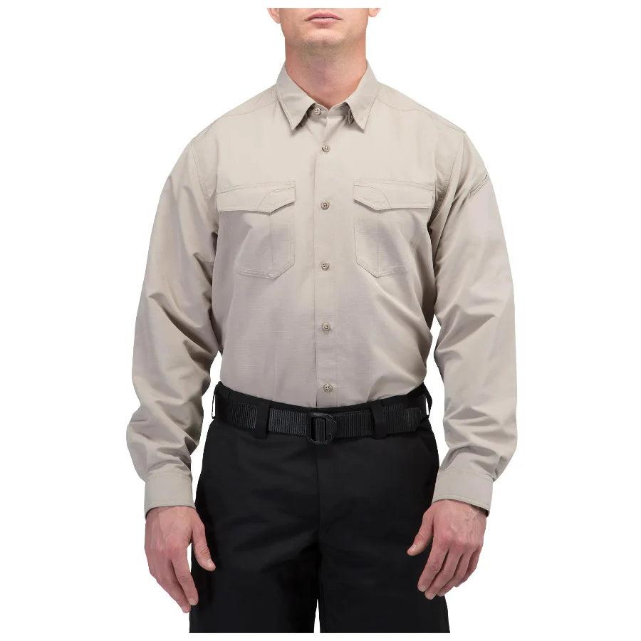 5.11 Fast-Tac Long Sleeve Shirt - Khaki-Tactical Source LLC