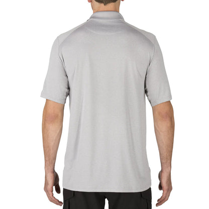 5.11 Helios Short Sleeve Polo Heather Grey-Tactical Source LLC
