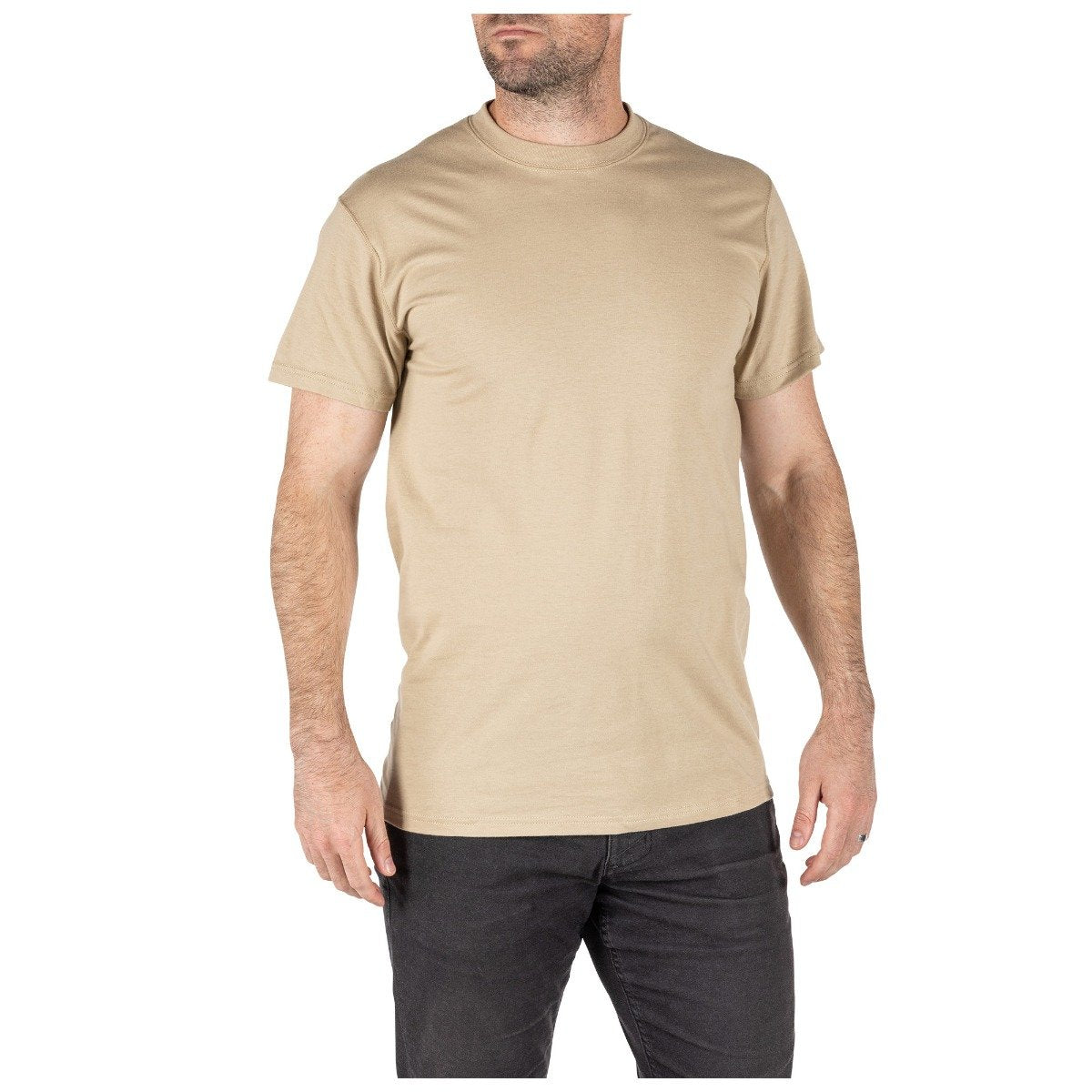 5.11 Mens Utili-T Crew Tees Pack of 3 ACU Tan-Tactical Source LLC