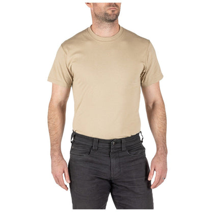 5.11 Mens Utili-T Crew Tees Pack of 3 ACU Tan-Tactical Source LLC