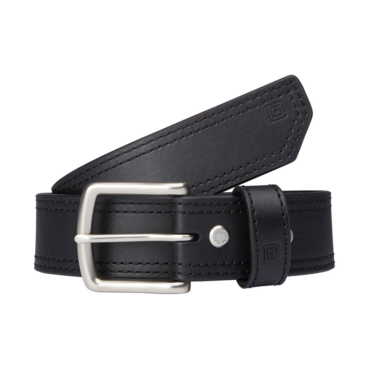 5.11 Tactical 1.5 Inches Arc Leather Belt Black-Tactical Source LLC