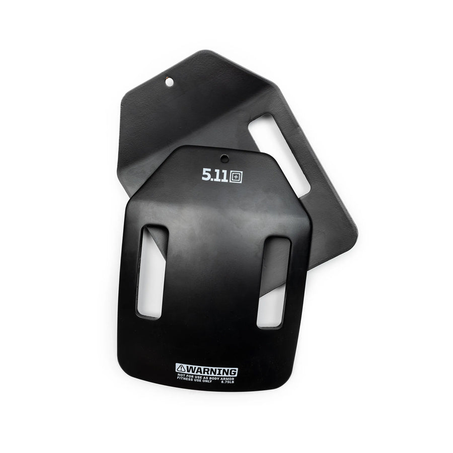 5.11 Tactical 8.75 LB Weight Plate Pair - Black-Tactical Source LLC