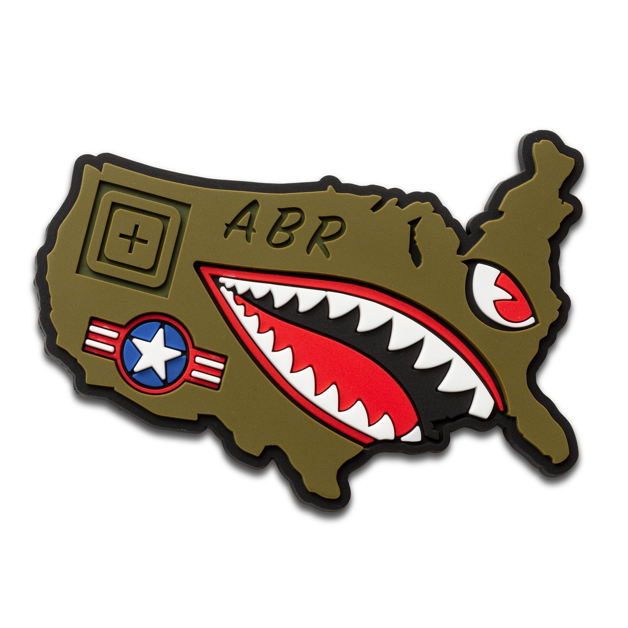5.11 Tactical ABR USA Tiger Shark Patch-Tactical Source LLC