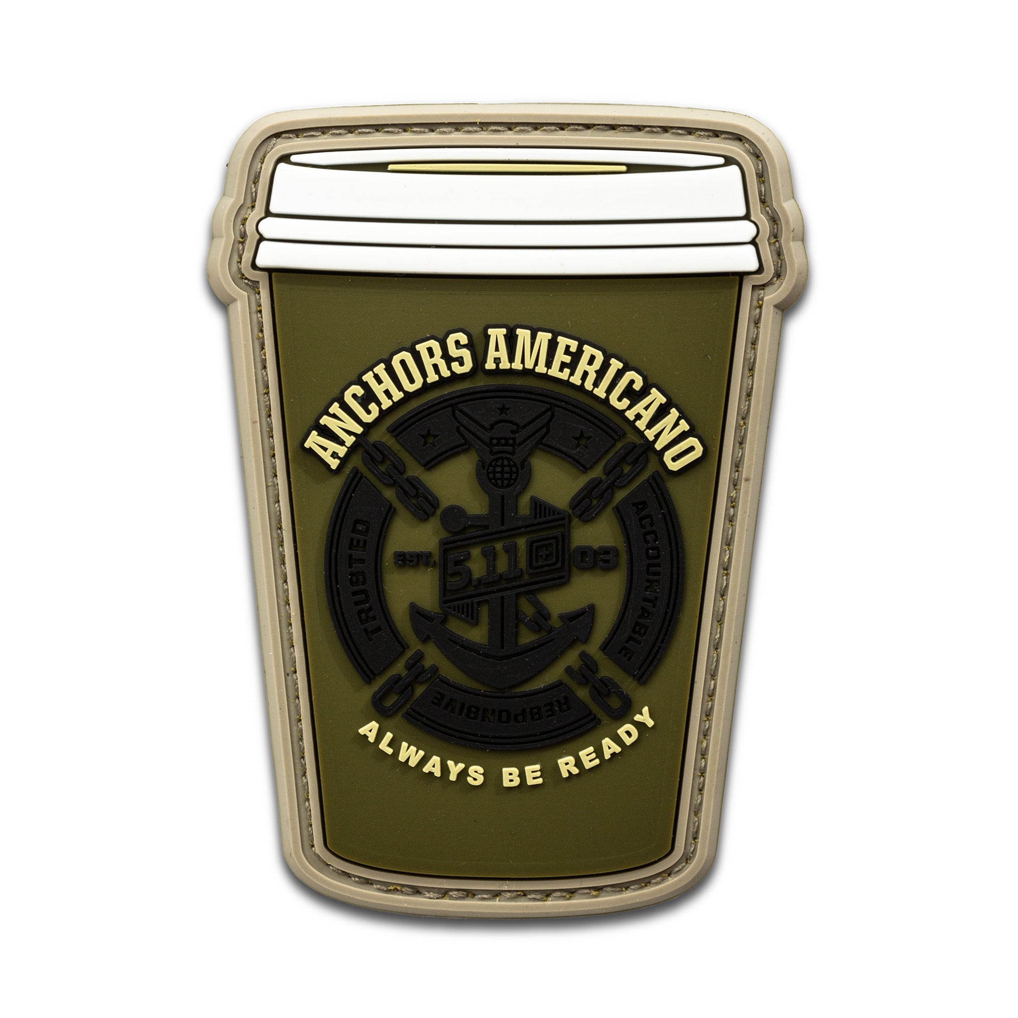 5.11 Tactical Anchors Americano Patch-Tactical Source LLC