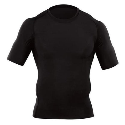 5.11 Tactical Antimicrobial Tight Crew Short Sleeve Shirt Black-Tactical Source LLC