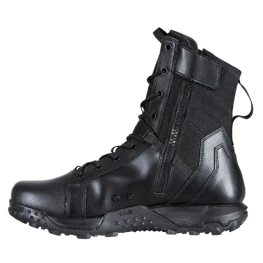 5.11 Tactical A/T 8" Side Zip Boot - Black-Tactical Source LLC