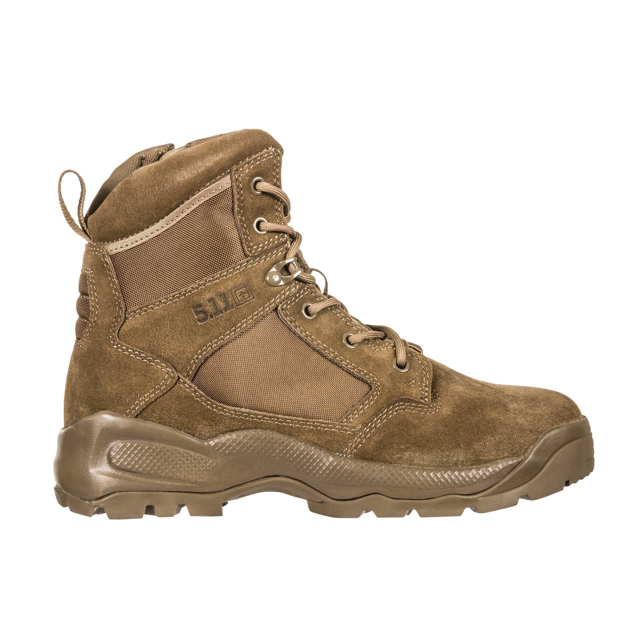 5.11 Tactical ATAC 2.0 6 Inches Side Zip Desert Boot Dark Coyote-Tactical Source LLC