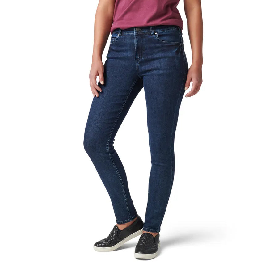 5.11 Tactical Britta Skinny Denim Jeans Dark Wash Indigo-Tactical Source LLC