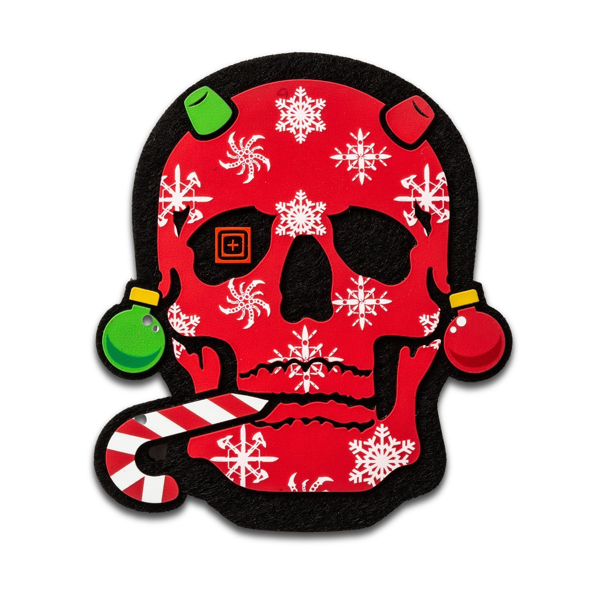 5.11 Tactical Christmas Skull Patch-Tactical Source LLC