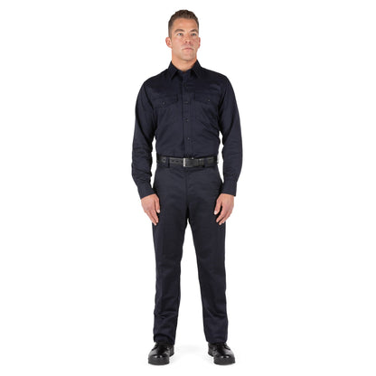 5.11 Tactical Company Long Sleeve Shirt Fire Navy-Tactical Source LLC