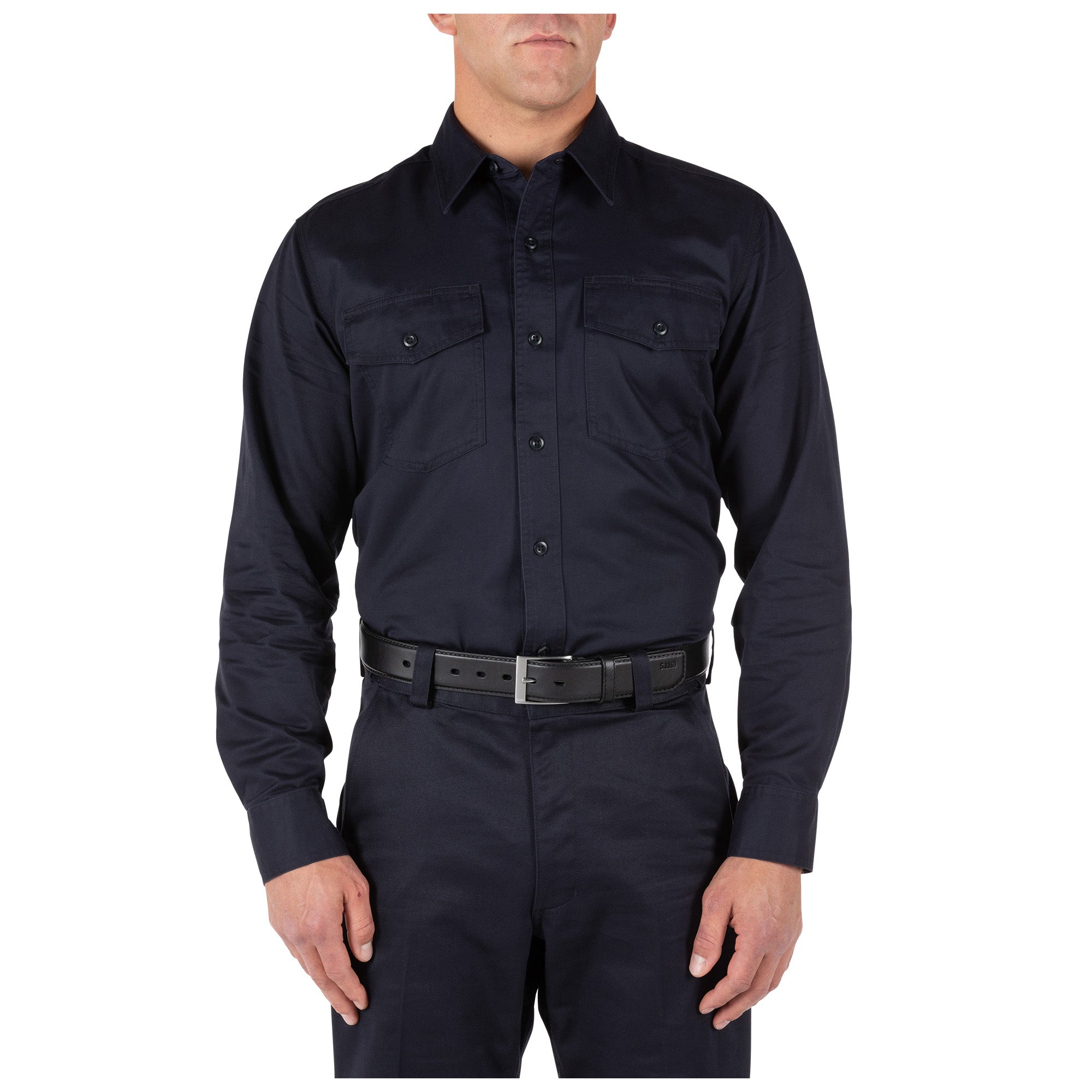 5.11 Tactical Company Long Sleeve Shirt Fire Navy-Tactical Source LLC