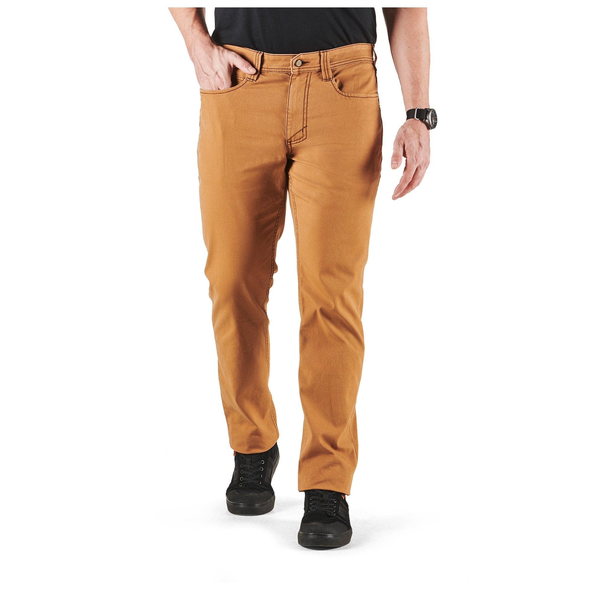 5.11 Tactical Defender Flex Range Pants Brown Duck-Tactical Source LLC