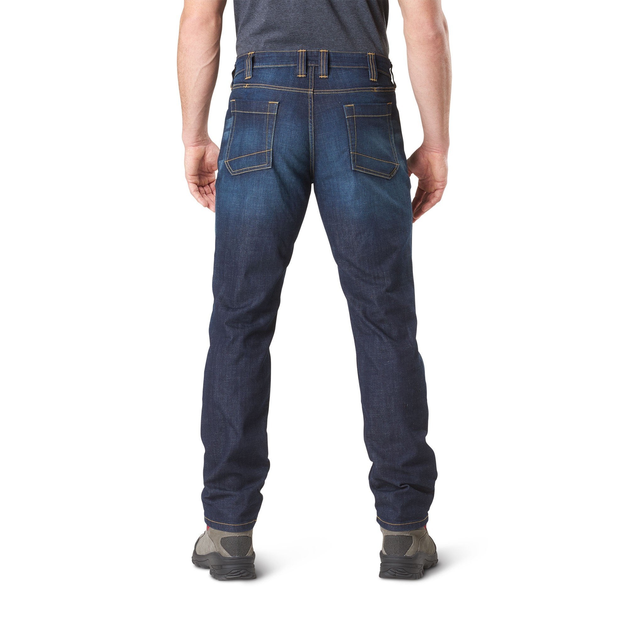 5.11 Tactical Defender Flex Slim Jeans Dark Wash Indigo-Tactical Source LLC
