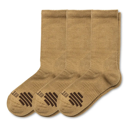 5.11 Tactical Duty Ready Plus Crew Socks Pack of 3-Tactical Source LLC