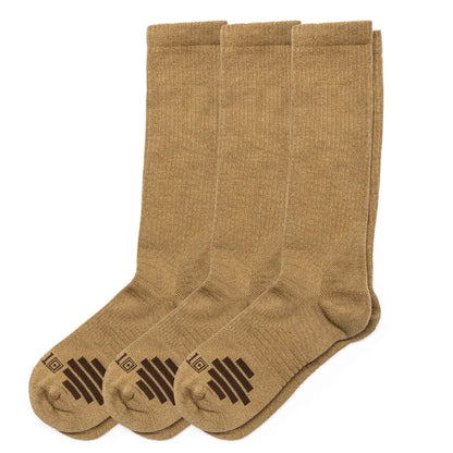 5.11 Tactical Duty Ready Plus OTC Socks Pack of 3-Tactical Source LLC