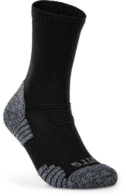 5.11 Tactical Duty Ready Ultra Crew Socks Pack of 2-Tactical Source LLC