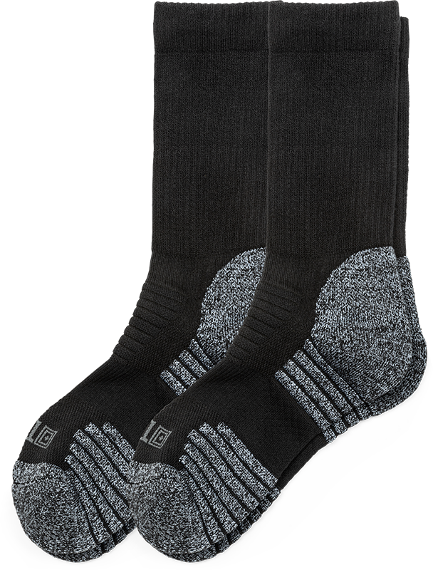 5.11 Tactical Duty Ready Ultra Crew Socks Pack of 2-Tactical Source LLC