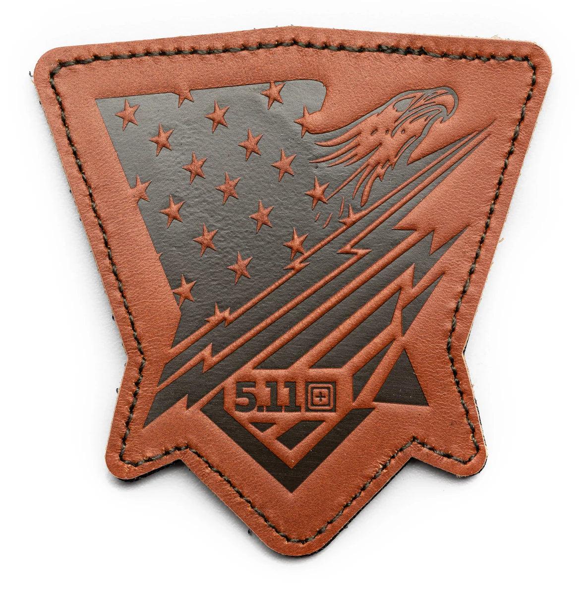 5.11 Tactical Electric Eagle Patch - Brown-Tactical Source LLC
