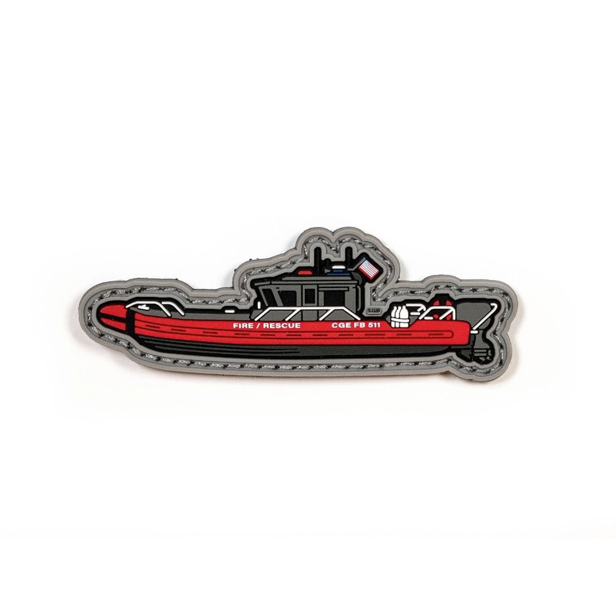 5.11 Tactical Fire Rescue Boat Patch-Tactical Source LLC