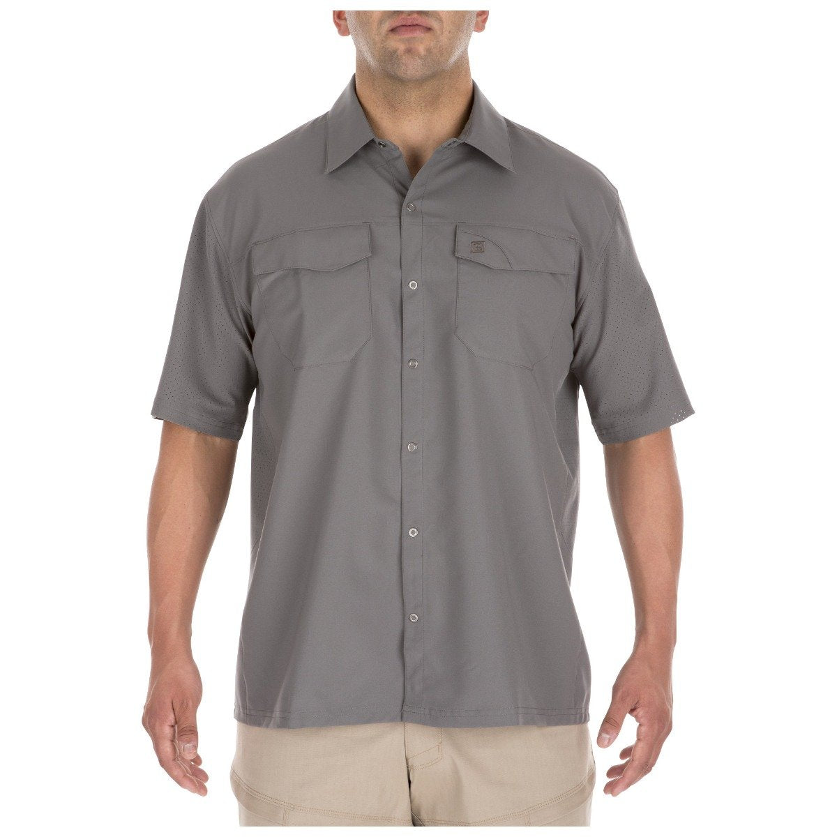 5.11 Tactical Freedom Flex Woven Short Sleeve Shirt Storm-Tactical Source LLC