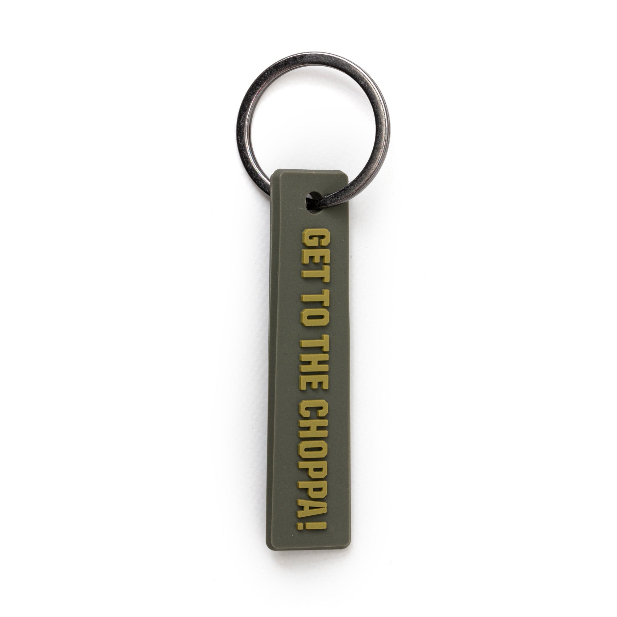 5.11 Tactical Get To The Choppa Keychain Military Brown-Tactical Source LLC