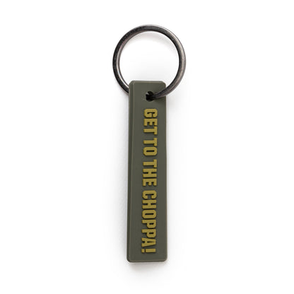 5.11 Tactical Get To The Choppa Keychain Military Brown-Tactical Source LLC