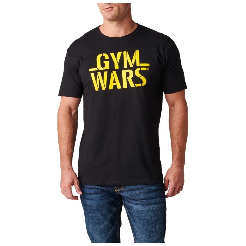 5.11 Tactical Gym Wars Short Sleeve Tee - Black-Tactical Source LLC