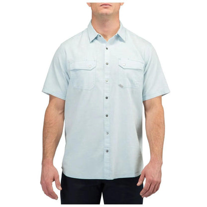 5.11 Tactical Herringbone Short Sleeve Shirt Small - Breeze Herringbone-Tactical Source LLC