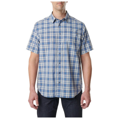 5.11 Tactical Hunter Plaid Short Sleeve Shirt - Small-Tactical Source LLC