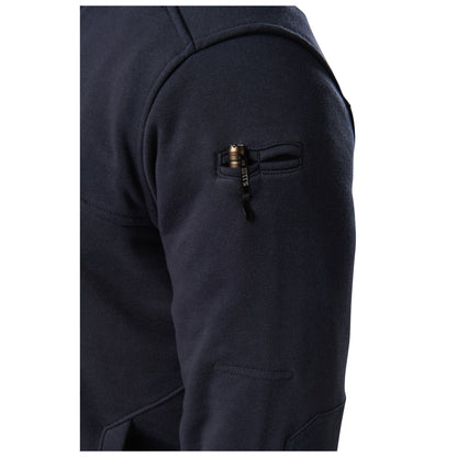 5.11 Tactical Job Shirt 1/4 Zip 2.0 Fire Navy-Tactical Source LLC