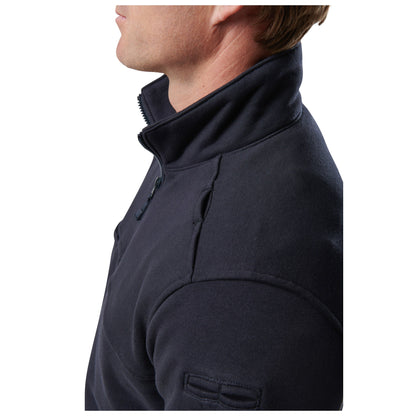 5.11 Tactical Job Shirt 1/4 Zip 2.0 Fire Navy-Tactical Source LLC