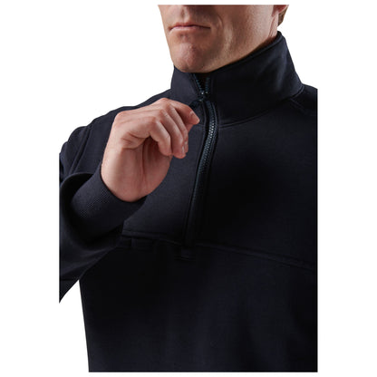 5.11 Tactical Job Shirt 1/4 Zip 2.0 Fire Navy-Tactical Source LLC