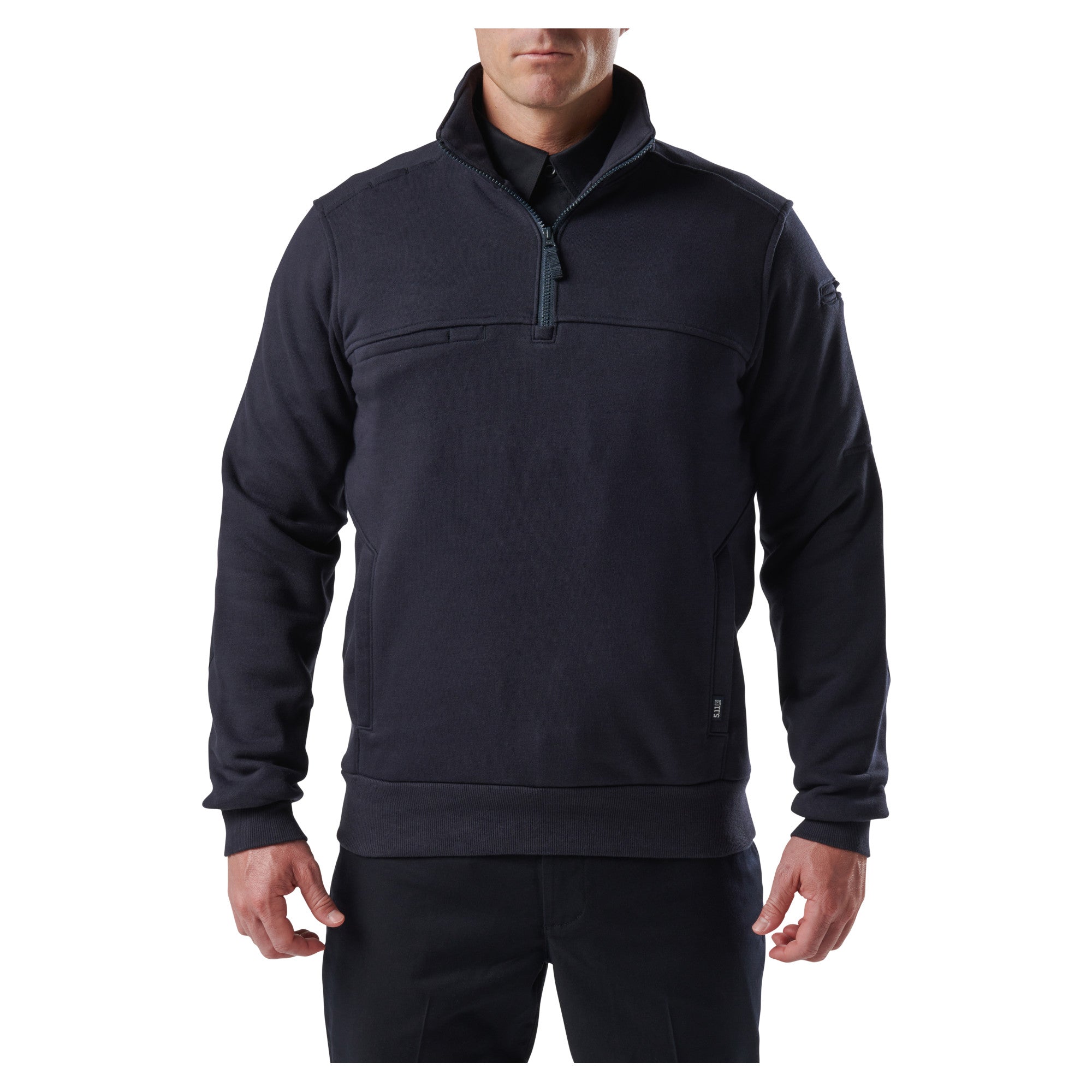 5.11 Tactical Job Shirt 1/4 Zip 2.0 Fire Navy-Tactical Source LLC