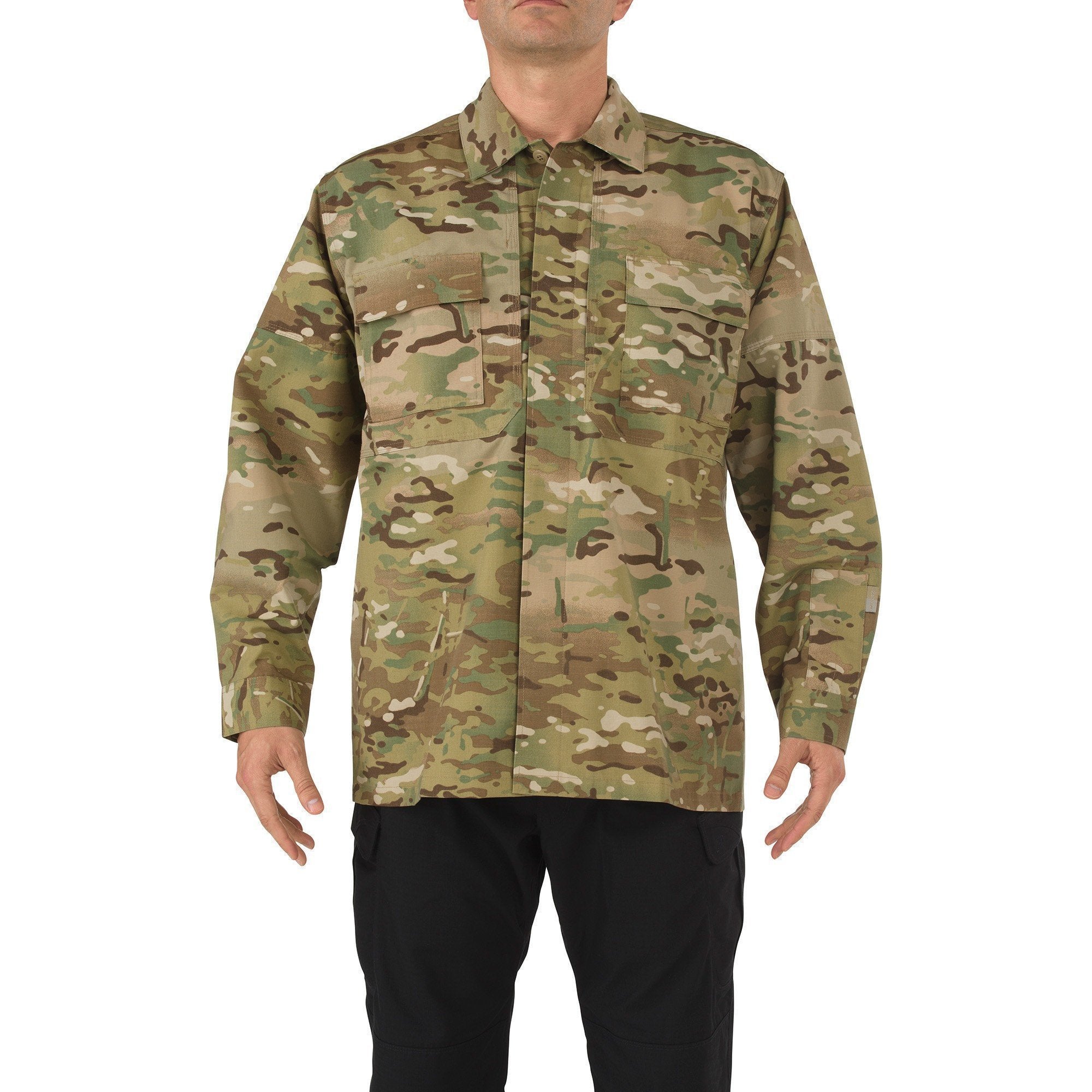 5.11 Tactical MultiCam Long Sleeve TDU Shirt-Tactical Source LLC