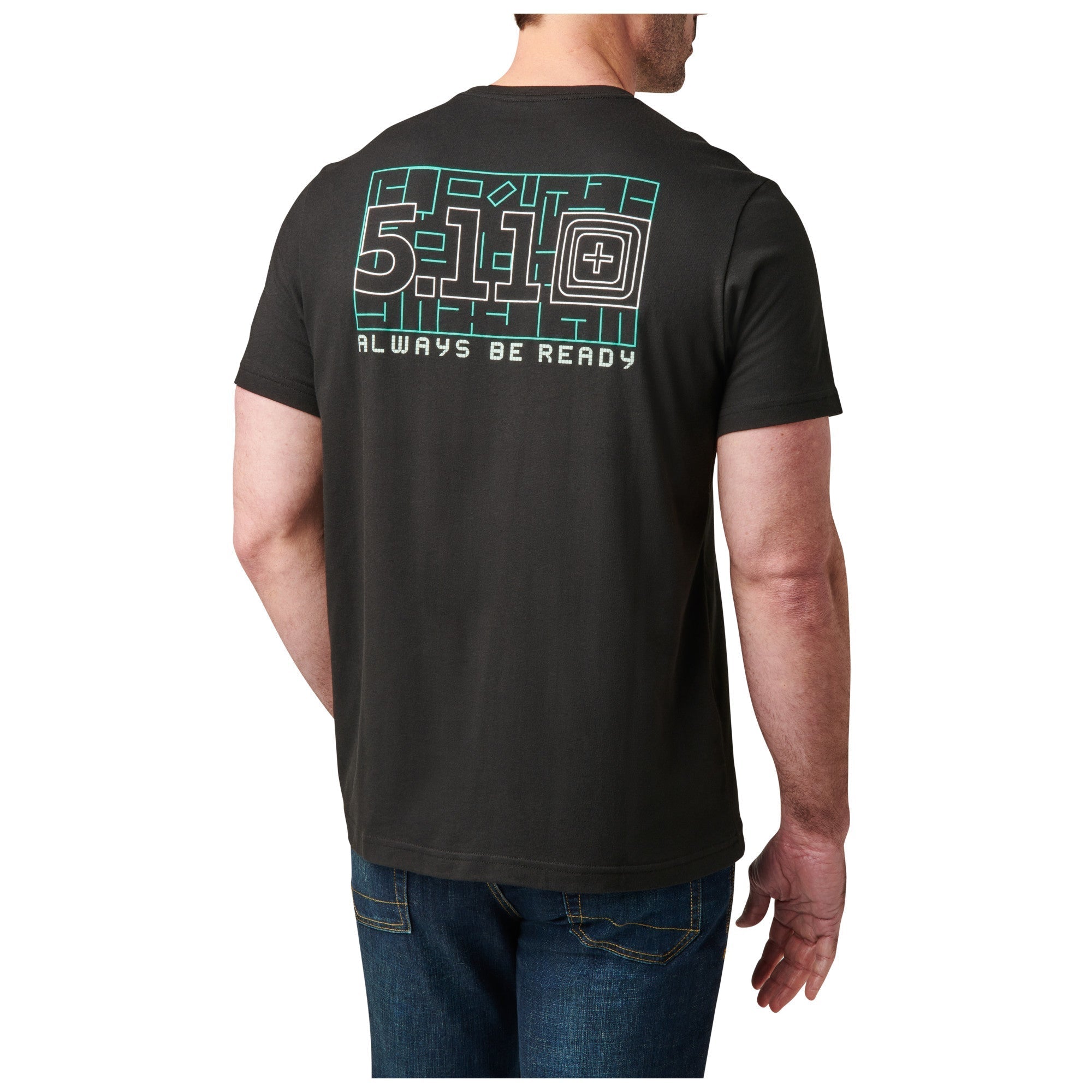 5.11 Tactical Overwatch Tee Black-Tactical Source LLC