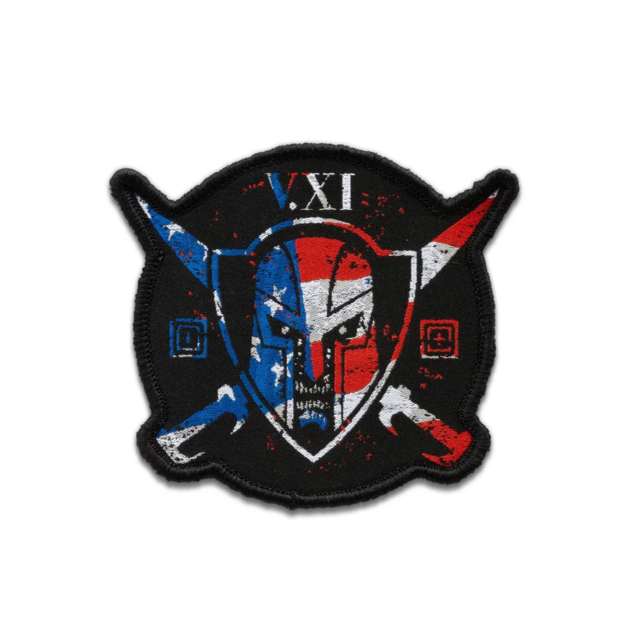5.11 Tactical Patriot Warrior Patch-Tactical Source LLC