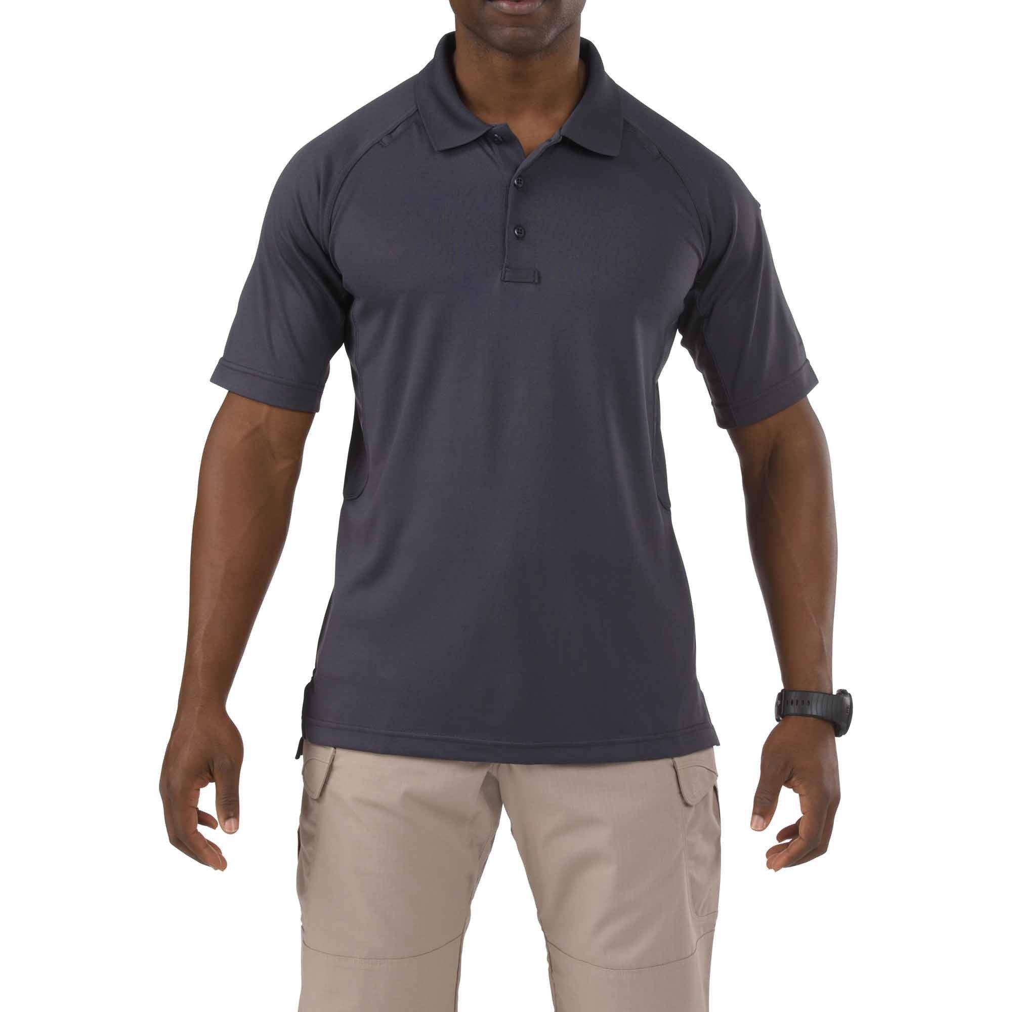 5.11 Tactical Performance Short Sleeve Polo Charcoal-Tactical Source LLC