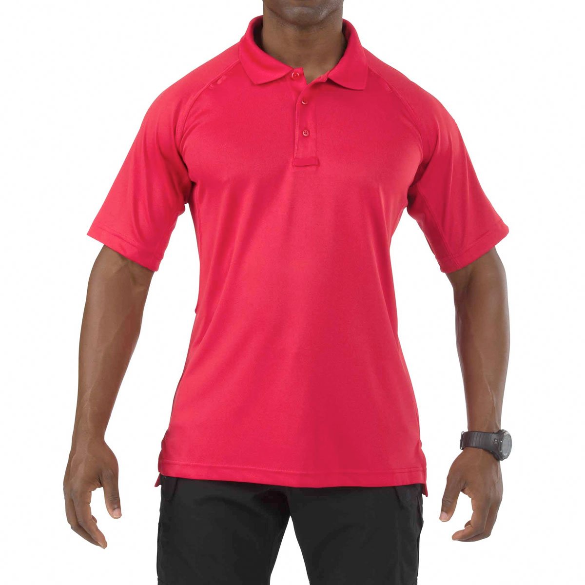 5.11 Tactical Performance Short Sleeve Polo Range Red-Tactical Source LLC