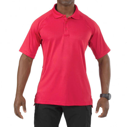 5.11 Tactical Performance Short Sleeve Polo Range Red-Tactical Source LLC