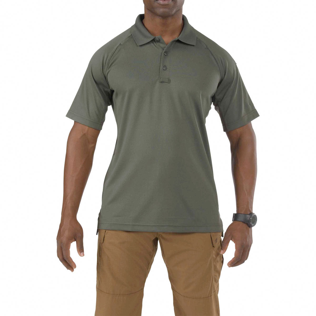 5.11 Tactical Performance Short Sleeve Polo Shirts TDU Green-Tactical Source LLC