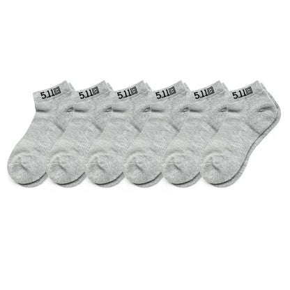 5.11 Tactical PT-R Basic Ankle Socks (6-Pack)-Tactical Source LLC