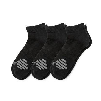 5.11 Tactical PT-R Plus Ankle Socks (3-Pack)-Tactical Source LLC