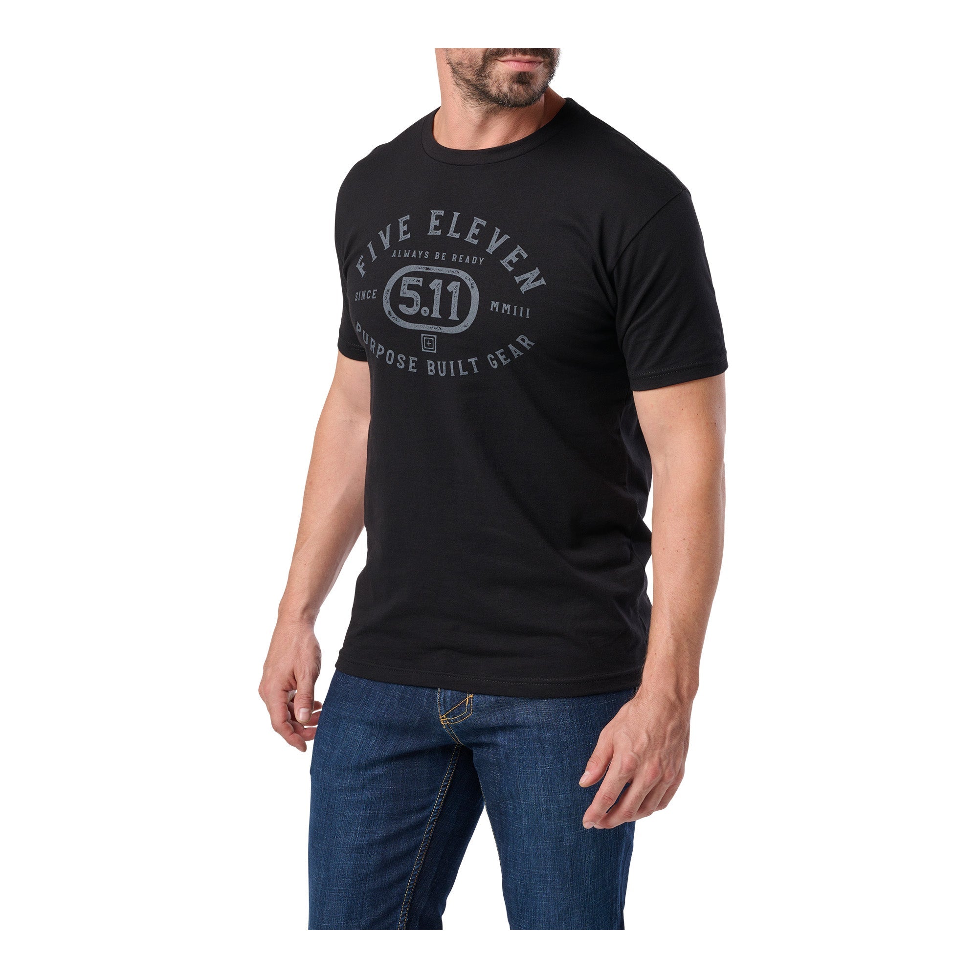 5.11 Tactical Purpose Crest Tee Black-Tactical Source LLC