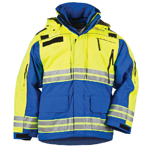 5.11 Tactical Responder High-Visibility Parka Royal Blue-Tactical Source LLC