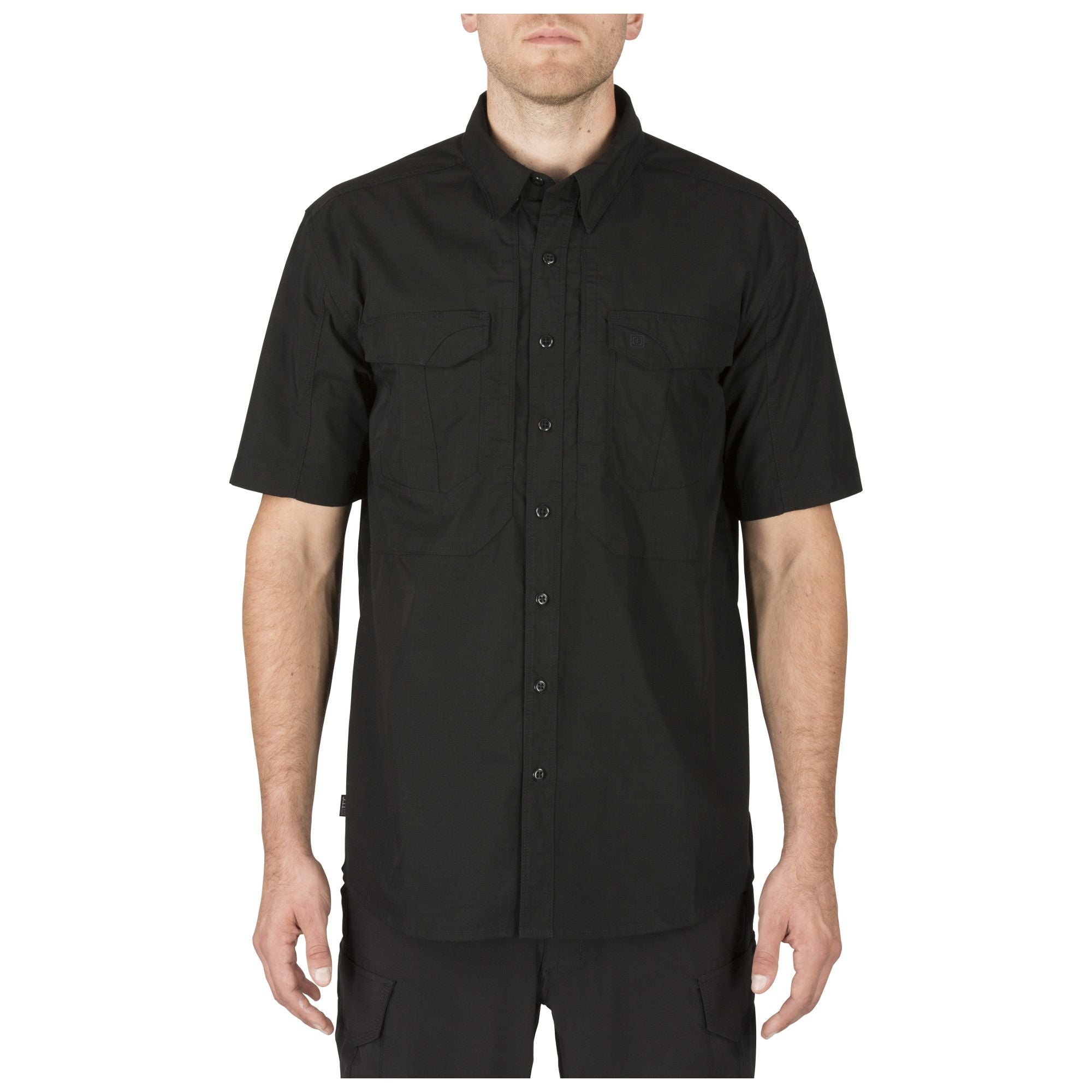 5.11 Tactical Stryke Short Sleeve Shirts Black-Tactical Source LLC