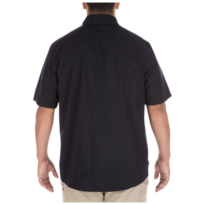 5.11 Tactical Stryke Short Sleeve Shirts Dark Navy-Tactical Source LLC