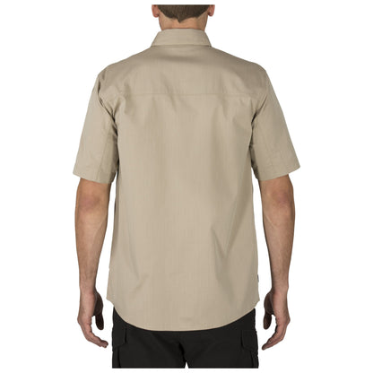 5.11 Tactical Stryke Short Sleeve Shirts Khaki-Tactical Source LLC