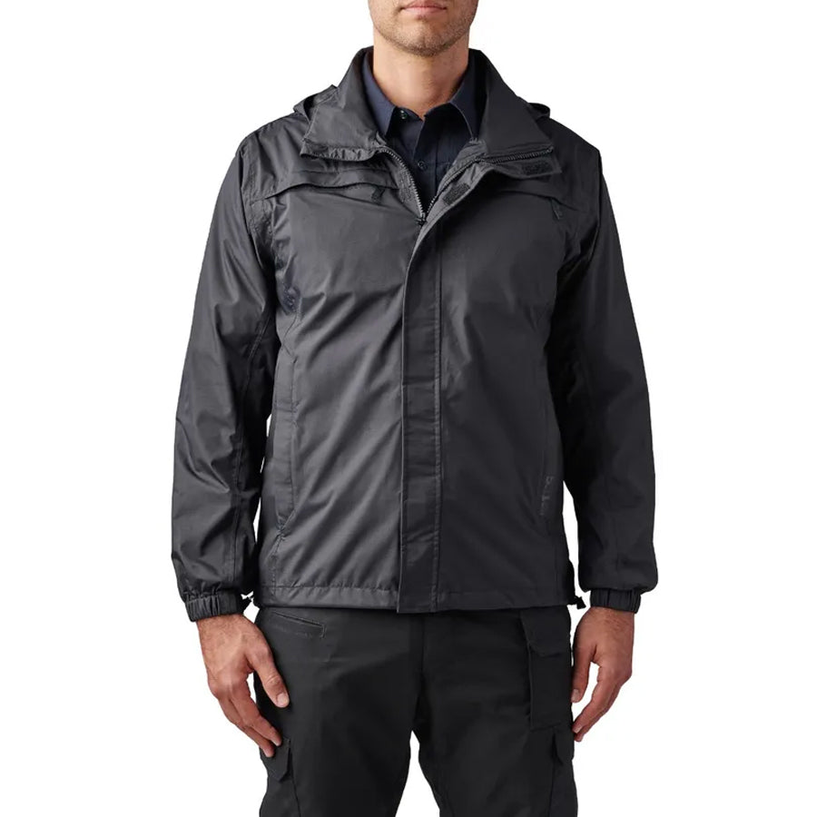 5.11 Tactical Tac-Dry Rain Shell 2.0 Black-Tactical Source LLC