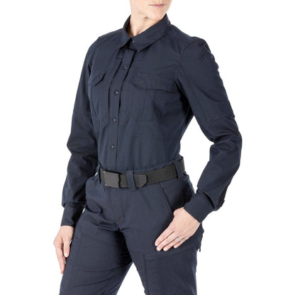 5.11 Tactical Women's Stryke Long Sleeve Shirt Dark Navy-Tactical Source LLC