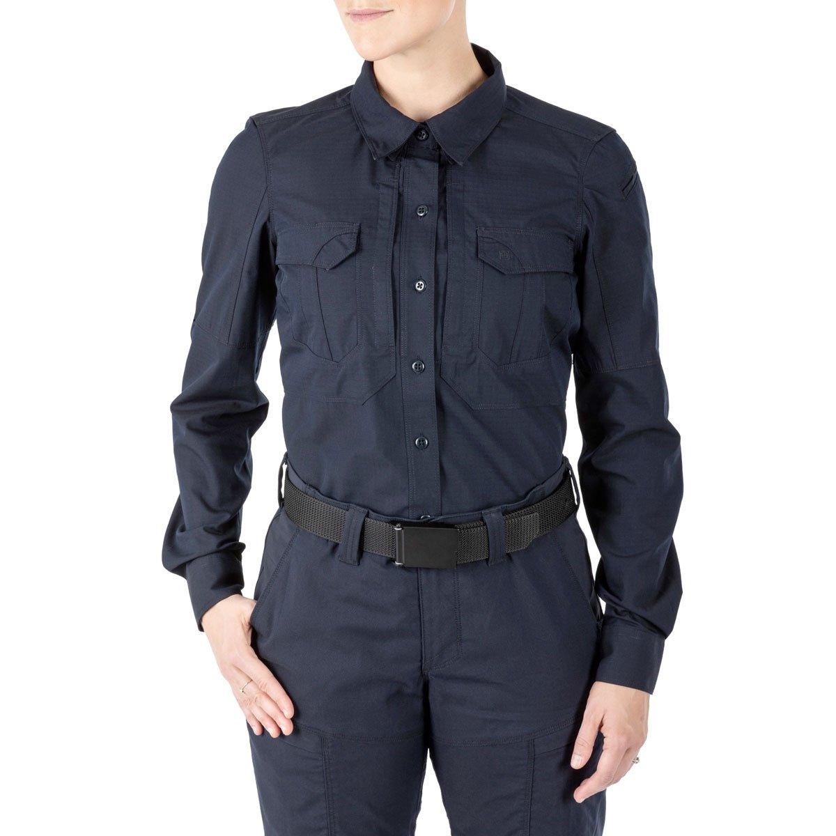 5.11 Tactical Women's Stryke Long Sleeve Shirt Dark Navy-Tactical Source LLC